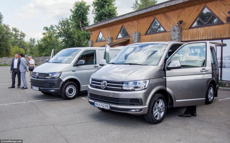 В Украине появились новые VW Caddy и Transporter: фото