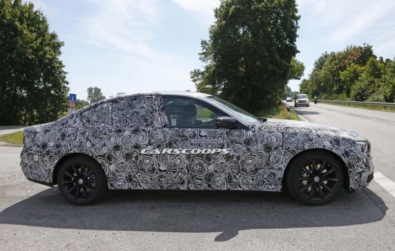 В Германии продолжаются дорожные тесты новой BMW «пятерки»