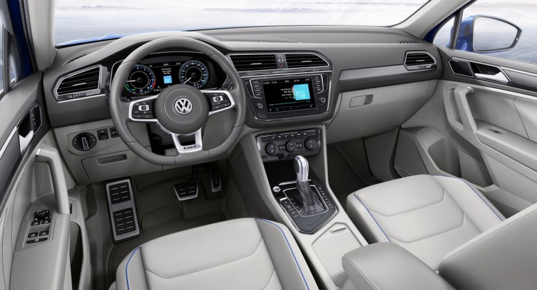 VW анонсировал новый внедорожник 2017 Tiguan