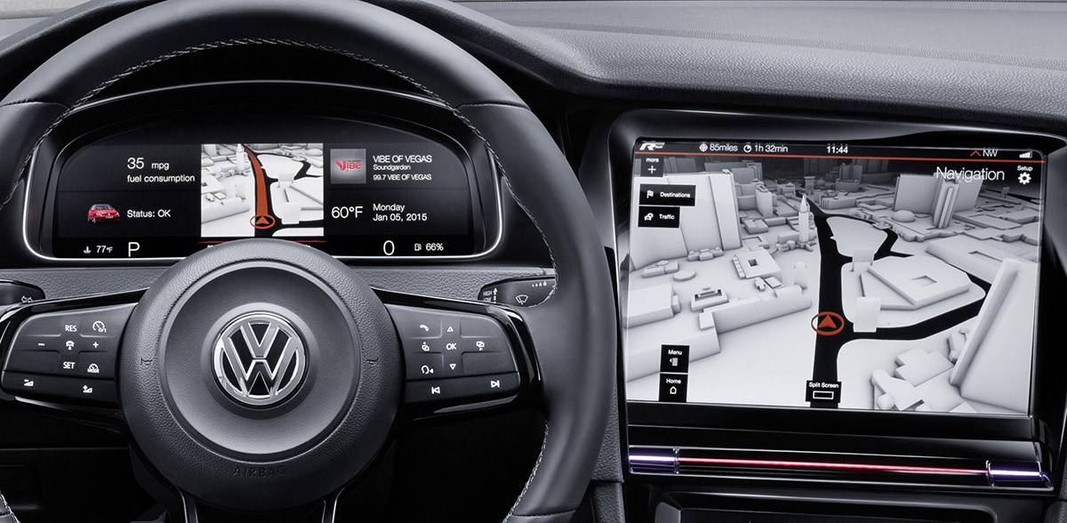 В будущем Volkswagen откажется от кнопок и переключателей - 1