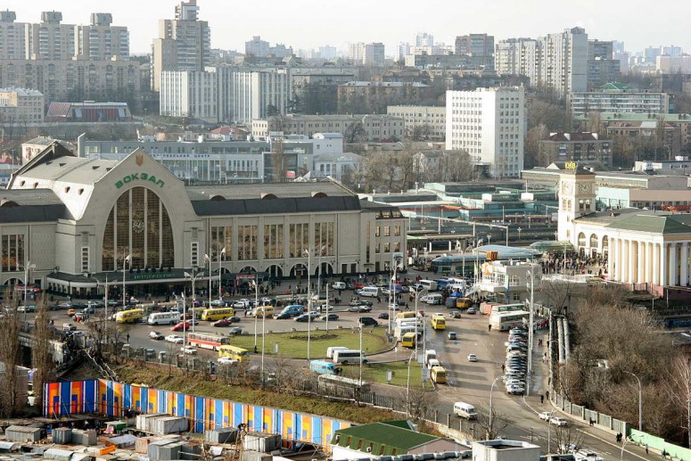 Обнародованы 3 варианта реконструкции Привокзальной площади Киева