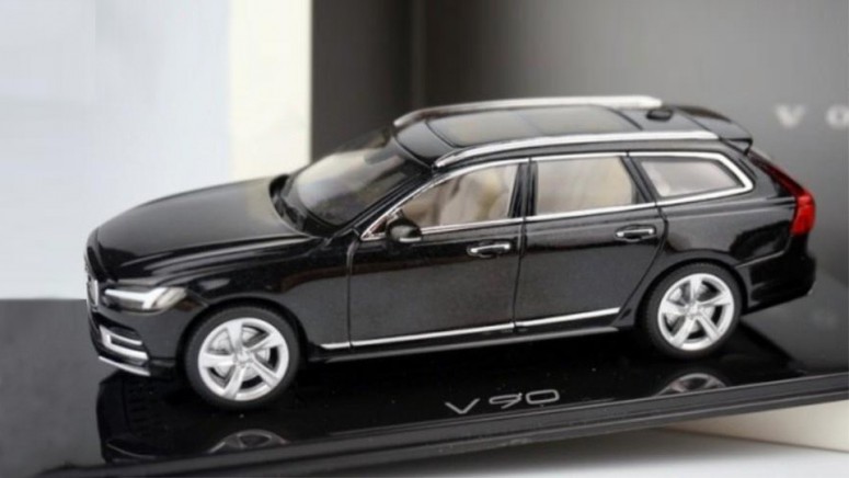 Внешность универсала Volvo V90 рассекретила игрушечная модель