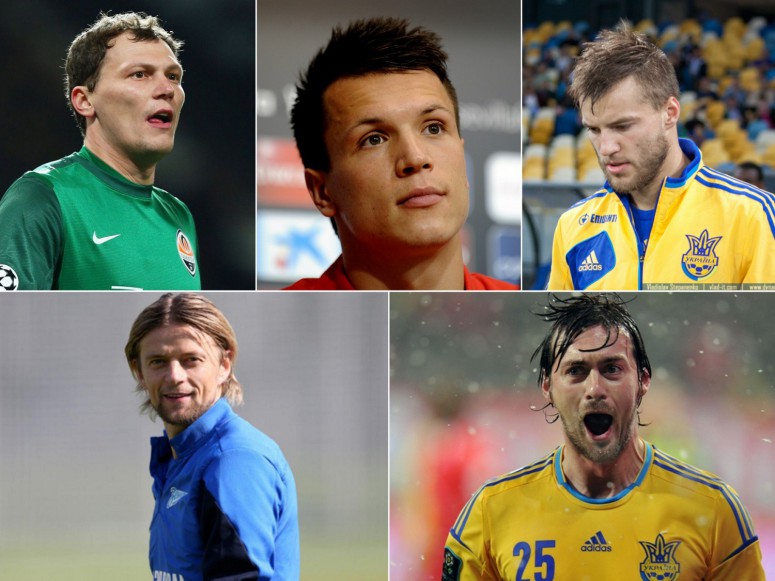 На чем ездят футболисты сборной Украины по футболу?
