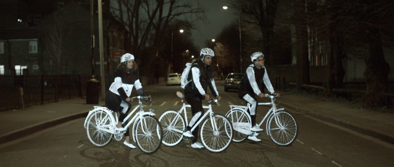 В Украине появилась уникальная краска для безопасности велосипедистов