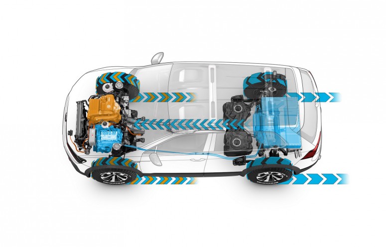 Концепт VW Tiguan GTE Active собрался конкурировать с Discovery Sport