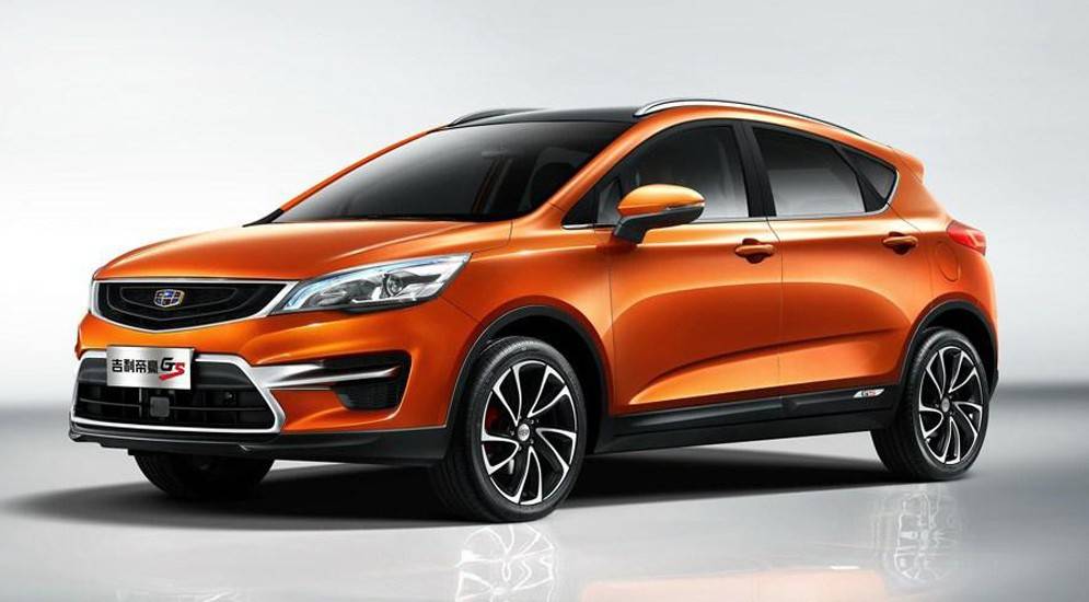 Geely опубликовала фото высокого хэтчбека Emgrand Cross - 1