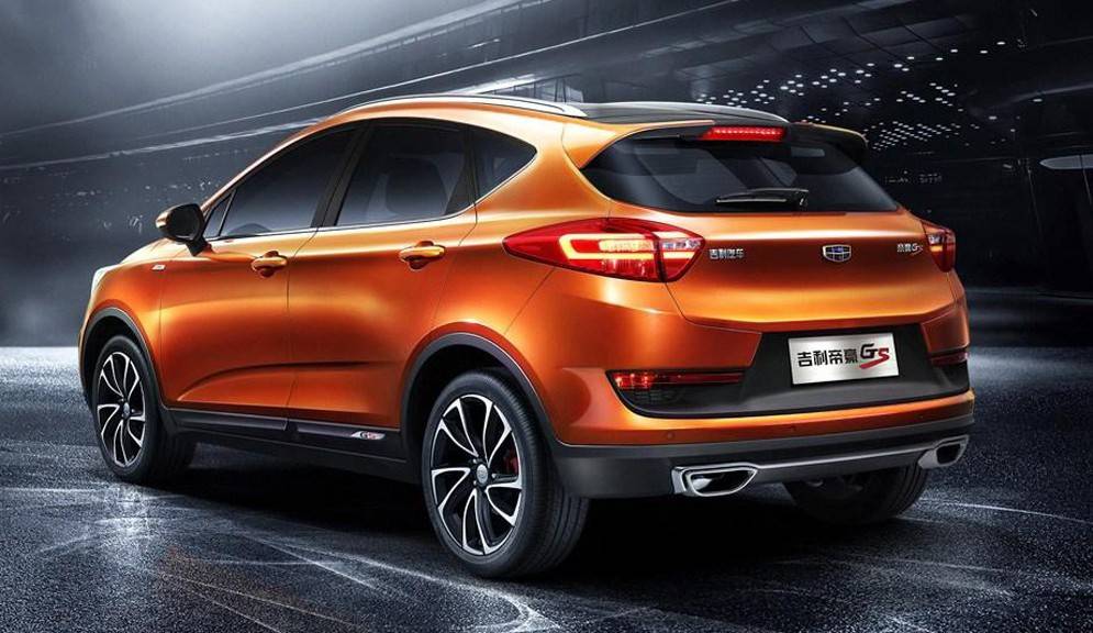 Geely опубликовала фото высокого хэтчбека Emgrand Cross - 2
