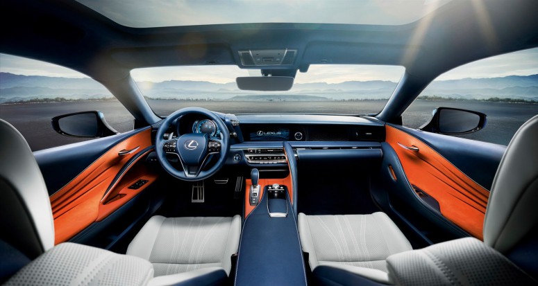 Гибридная система Lexus LC 500h может «поджечь задние шины» [видео]