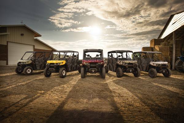 Новая линейка мотовездеходов BRP CAN AM Defender MAX - 4