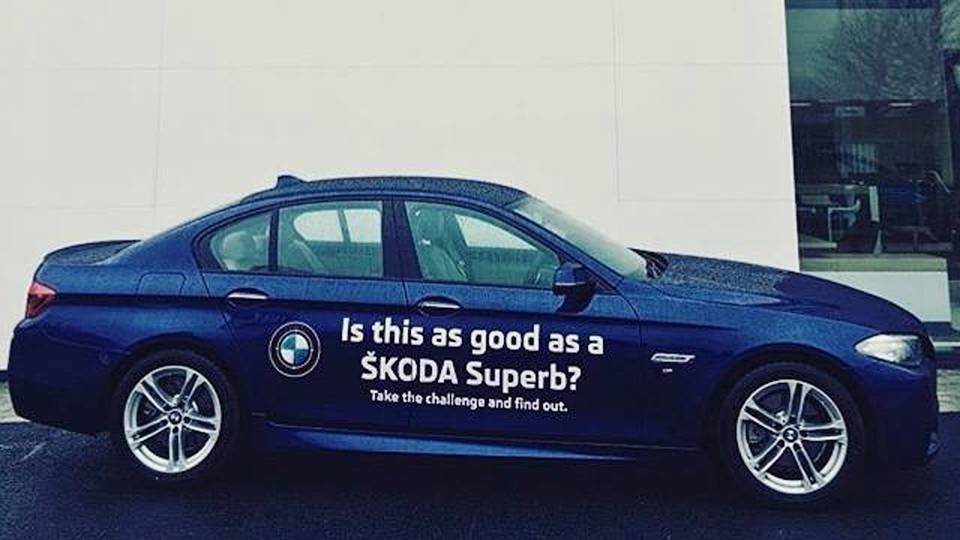 Дилер Skoda предлагает клиентам сначала протестировать BMW - 1