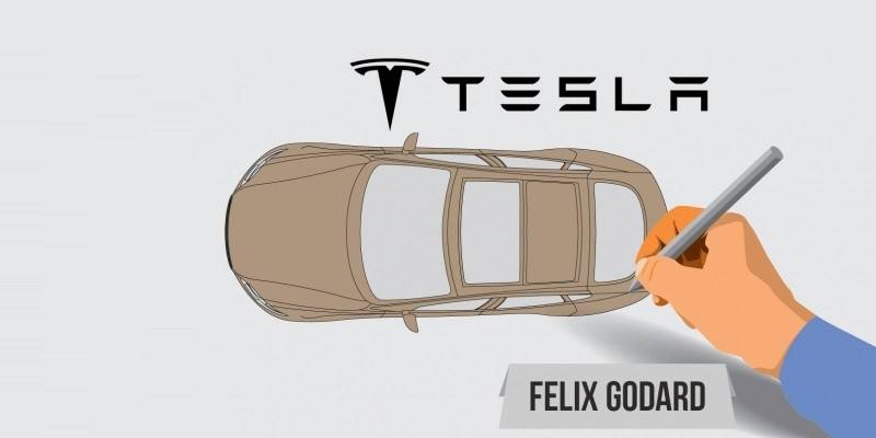 Следующий автомобиль Tesla нарисует дизайнер Porsche - 1