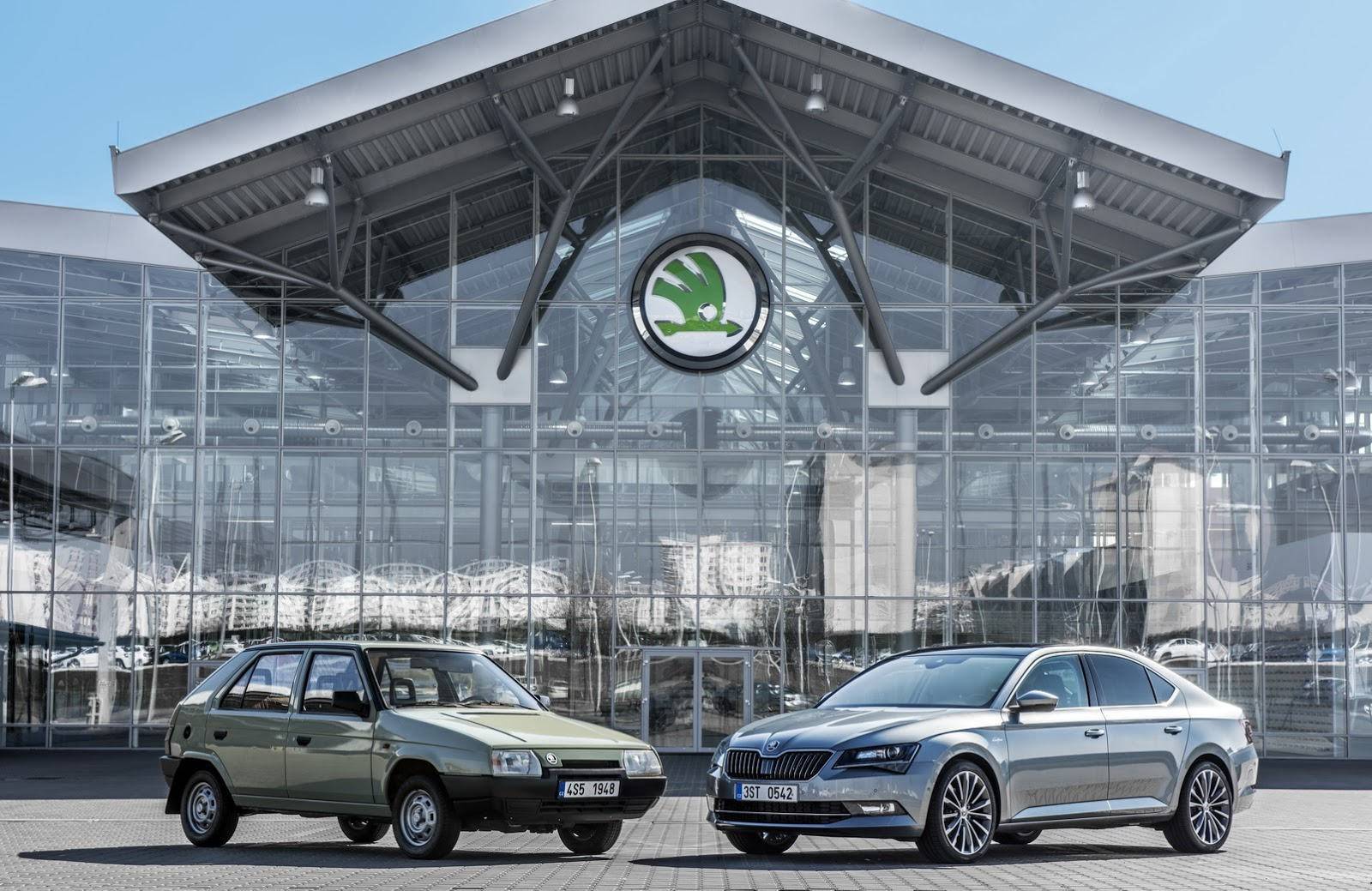 Skoda и VW отмечают 25-летие сотрудничества - 1