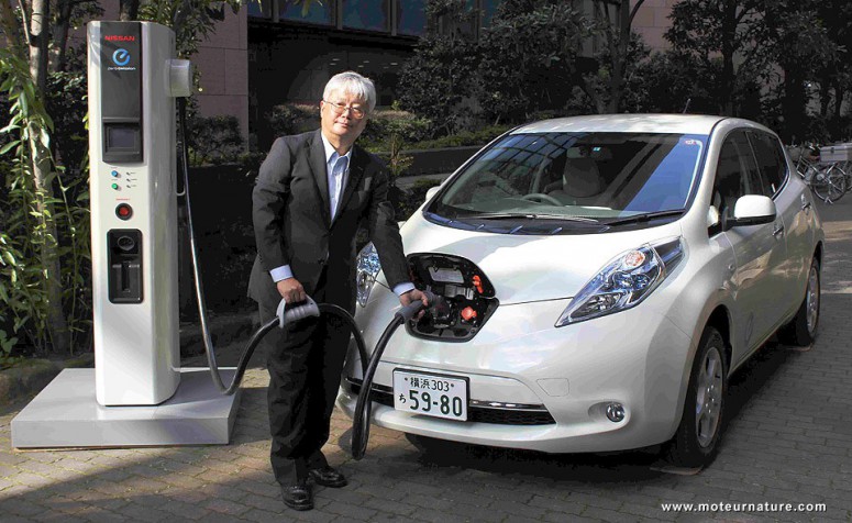 В Японии число зарядных станций для электромобилей уже больше, чем традиционных