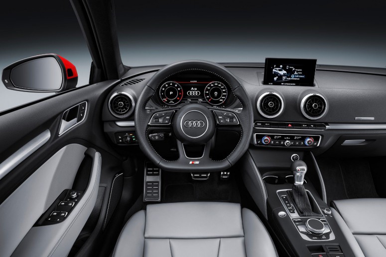 Обновленная 2016 Audi A3 получила 3-цилиндровый двигатель