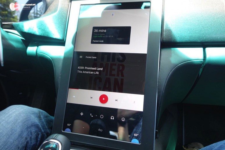 Google показала дальнейшее развитие системы Android Auto: видео