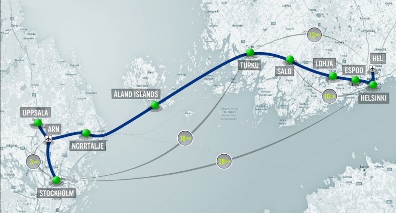 Hyperloop: 483 км пути за 28 минут