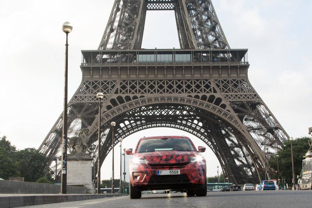 Прототип Skoda Kodiaq использовали в качестве центра управления Tour de France - 3