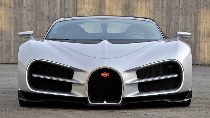 Раскрыт первоначальный дизайн Bugatti Chiron