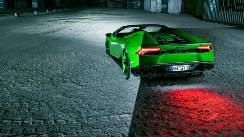 Зеленый как Халк: Novitec построил 860-сильный Lamborghini Huracan