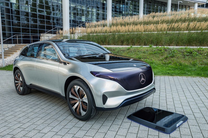 Париж-2016: электрокроссовер Mercedes-Benz будет дешевле Tesla