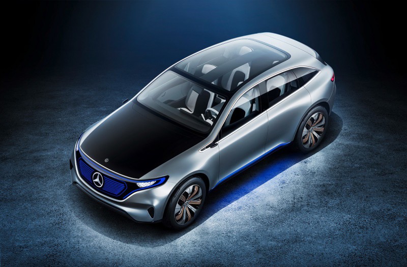 Париж-2016: электрокроссовер Mercedes-Benz будет дешевле Tesla