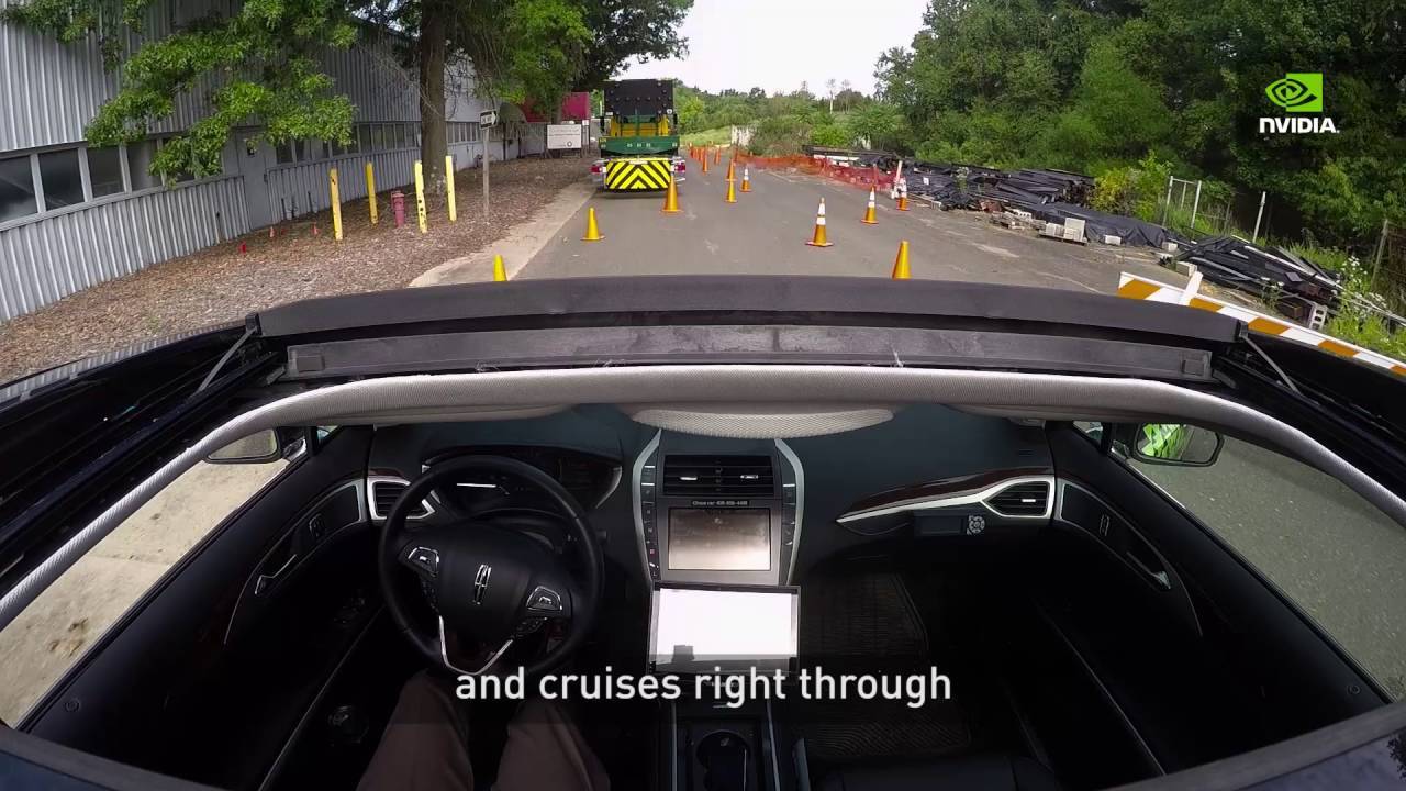 Беспилотный автомобиль от NVIDIA, оказался круче Tesla (видео) - 1