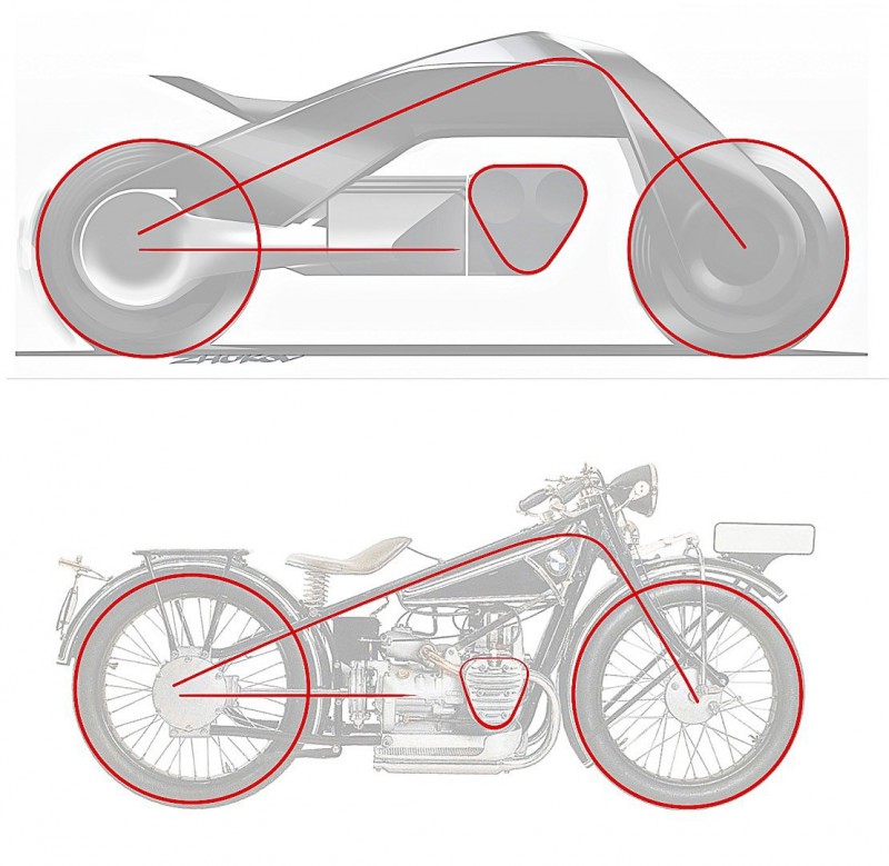 BMW показал футуристический концепт мотоцикла Motorrad Vision Next 100