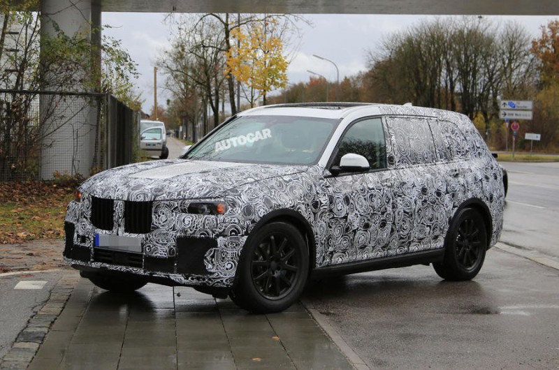 2018 BMW X7: первый взгляд на будущего конкурента Range Rover [шпионские фото]