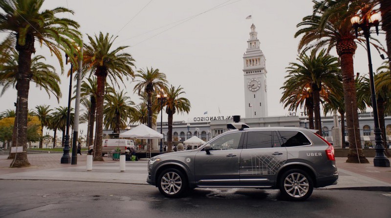 Самоуправляемые такси Uber заработали в Сан-Франциско: видео