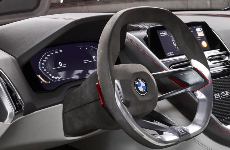 Новый BMW 8-Series Concept показали в Италии [видео]