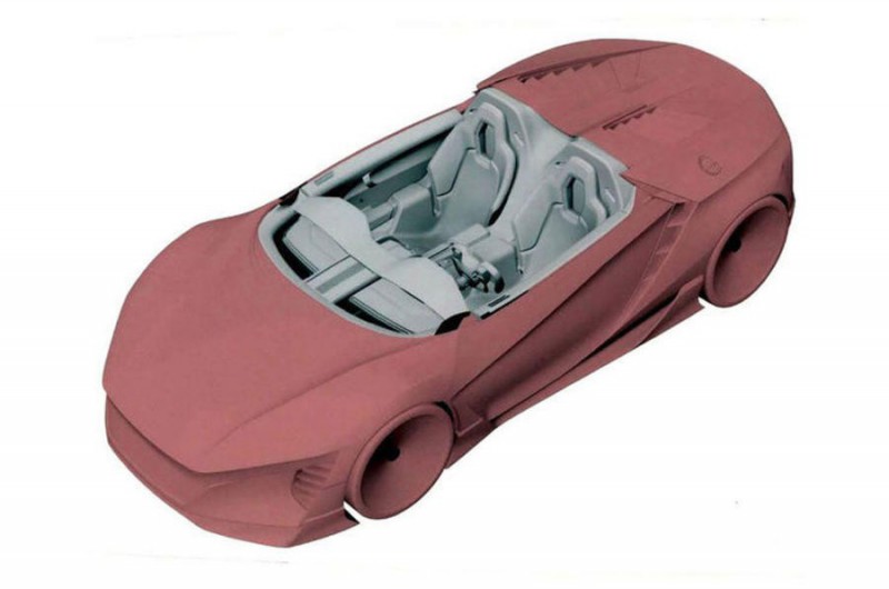 Будущего «ребенка» Honda NSX раскрыли в патентных изображениях