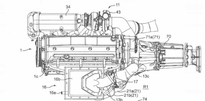 Mazda запатентовала двигатель с электрическим наддувом