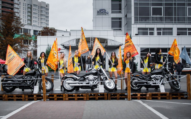 Закрытие байкерского сезона Harley-Davidson вместе с АЗК «БРСМ-Нафта»