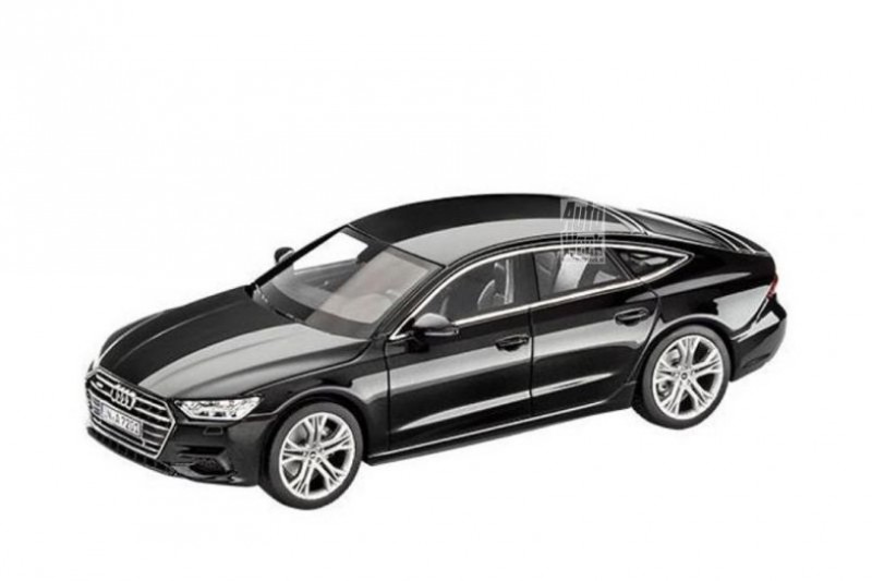 Изображение новой Audi A7 просочилось в Сеть благодаря миниатюрной модели