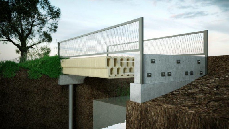 В Нидерландах открыли железобетонный мост, напечатанный на 3D-принтере