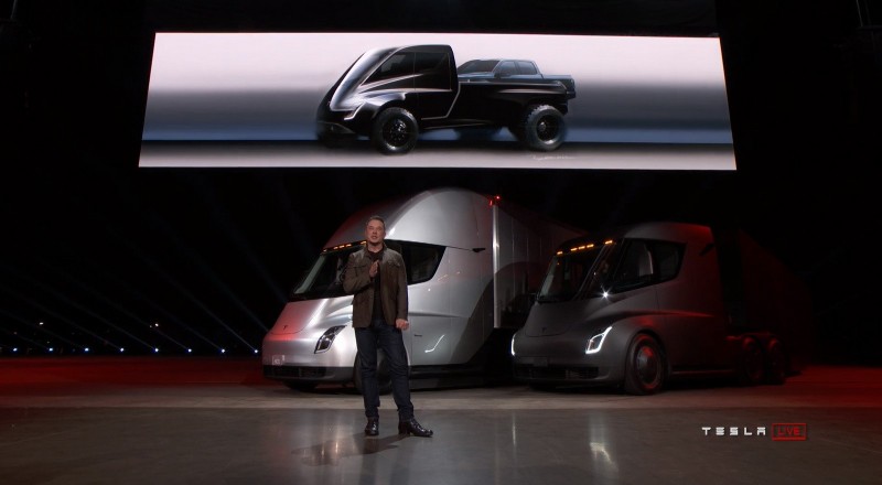 Будущий небольшой грузовик Tesla похож на игрушечный автомобиль