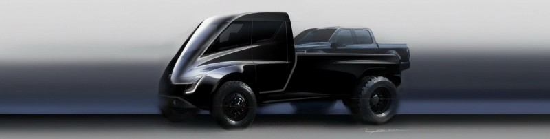 Будущий небольшой грузовик Tesla похож на игрушечный автомобиль