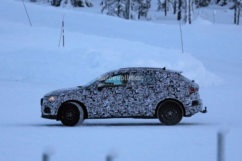 Будущий 2018 Audi Q3 проходит тестирование в Скандинавии