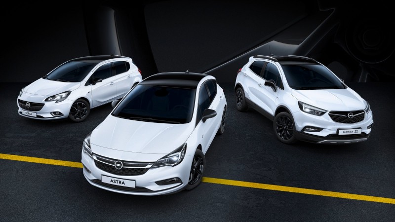 Opel предложил специальные выпуски Corsa, Astra и Mokka X