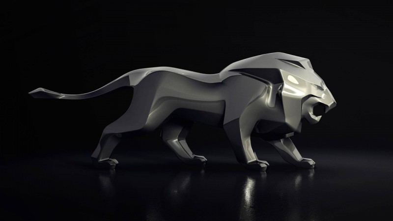 Peugeot везет в Женеву 5-метровую скульптуру льва