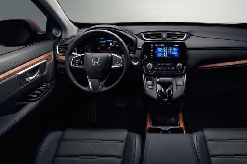 2018 Honda CR-V показали в европейской спецификации
