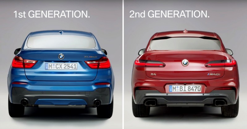 Чем отличается первое поколение BMW X4 от итерации второй [видео]