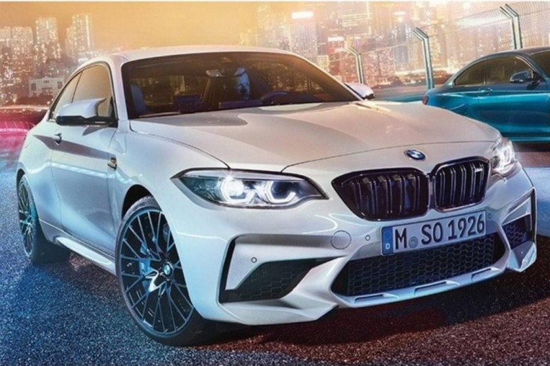 Горячая версия BMW M2 Competition просочилась в Сеть