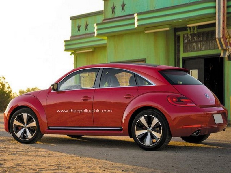 Следующий VW Beetle будет четырех-дверным электрокаром