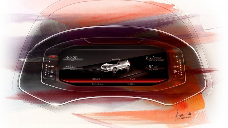 SEAT Arona и Ibiza получили цифровую панель приборов