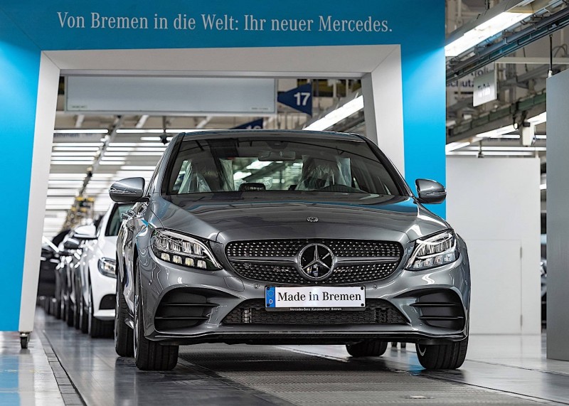 Mercedes запустил в Германии производство обновленного C-Class