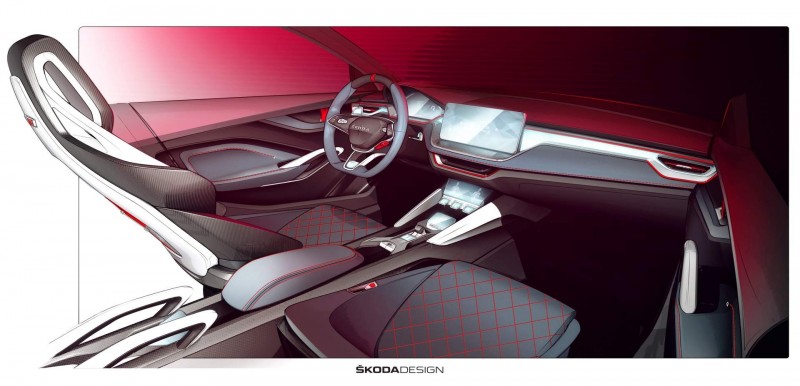 Skoda анонсировала концепт Vision RS, идущий на замену Rapid