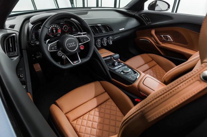 2019 Audi R8 обновила свое лицо и получила больше мощности
