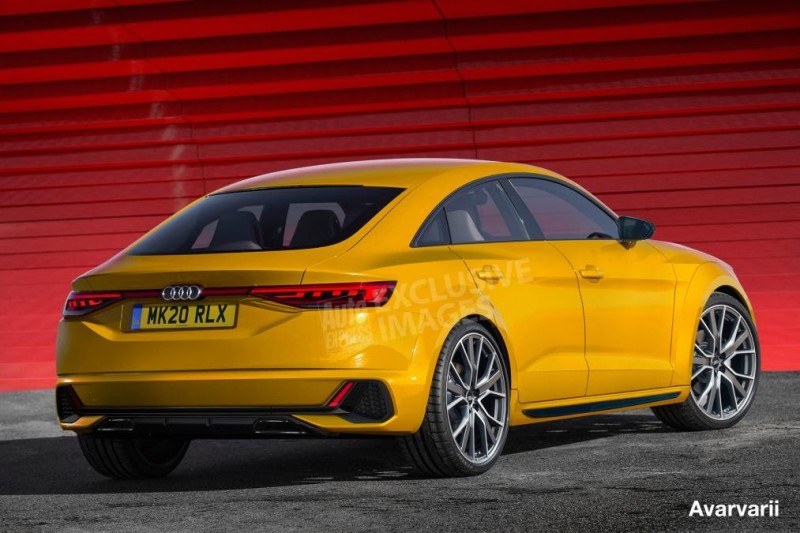 Audi выпустит четырехдверное купе TT