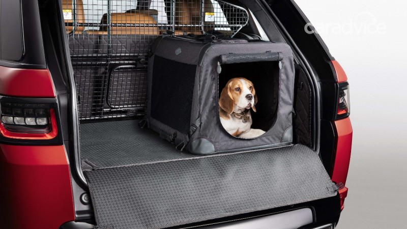 Land Rover предлагает аксессуары для собак